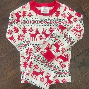 Hanna Andersson Christmas pajamas.  Size 5